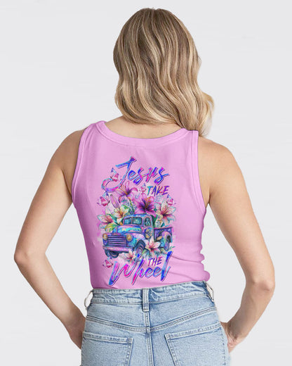 Jesus Take The Wheel Women's All Over Print Shirt   - Tltr2504253