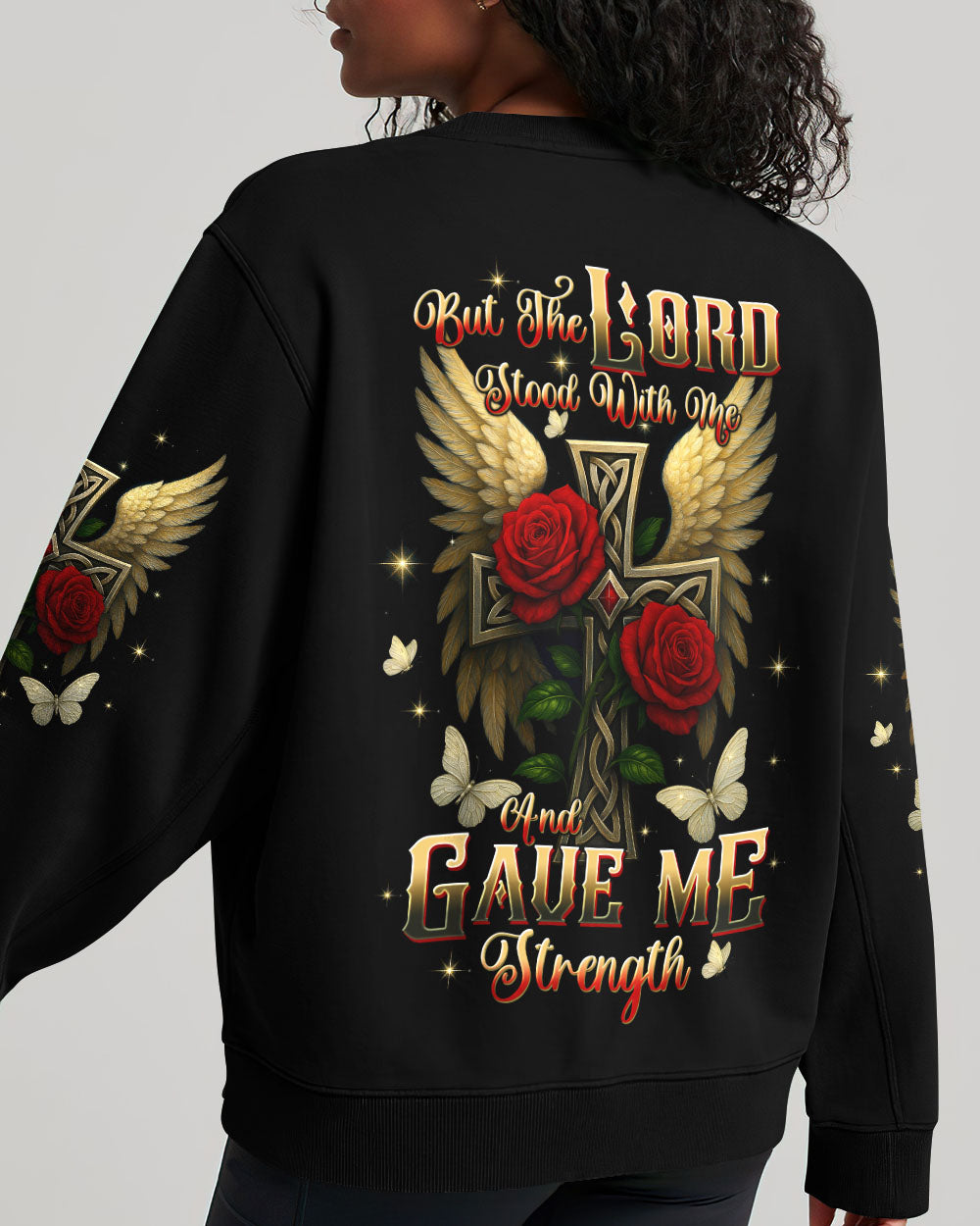 Lord Stood With Me Women's All Over Print Shirt - Tltw0406253