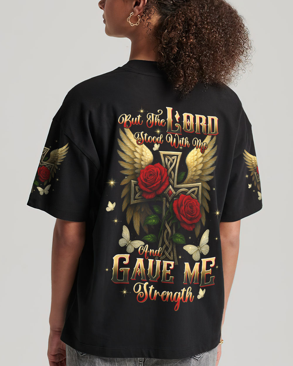 Lord Stood With Me Women's All Over Print Shirt - Tltw0406253