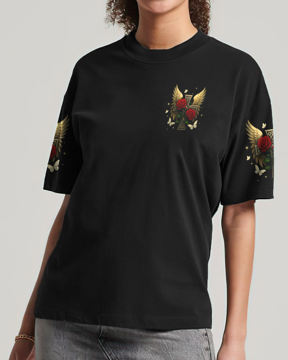 Lord Stood With Me Women's All Over Print Shirt - Tltw0406253