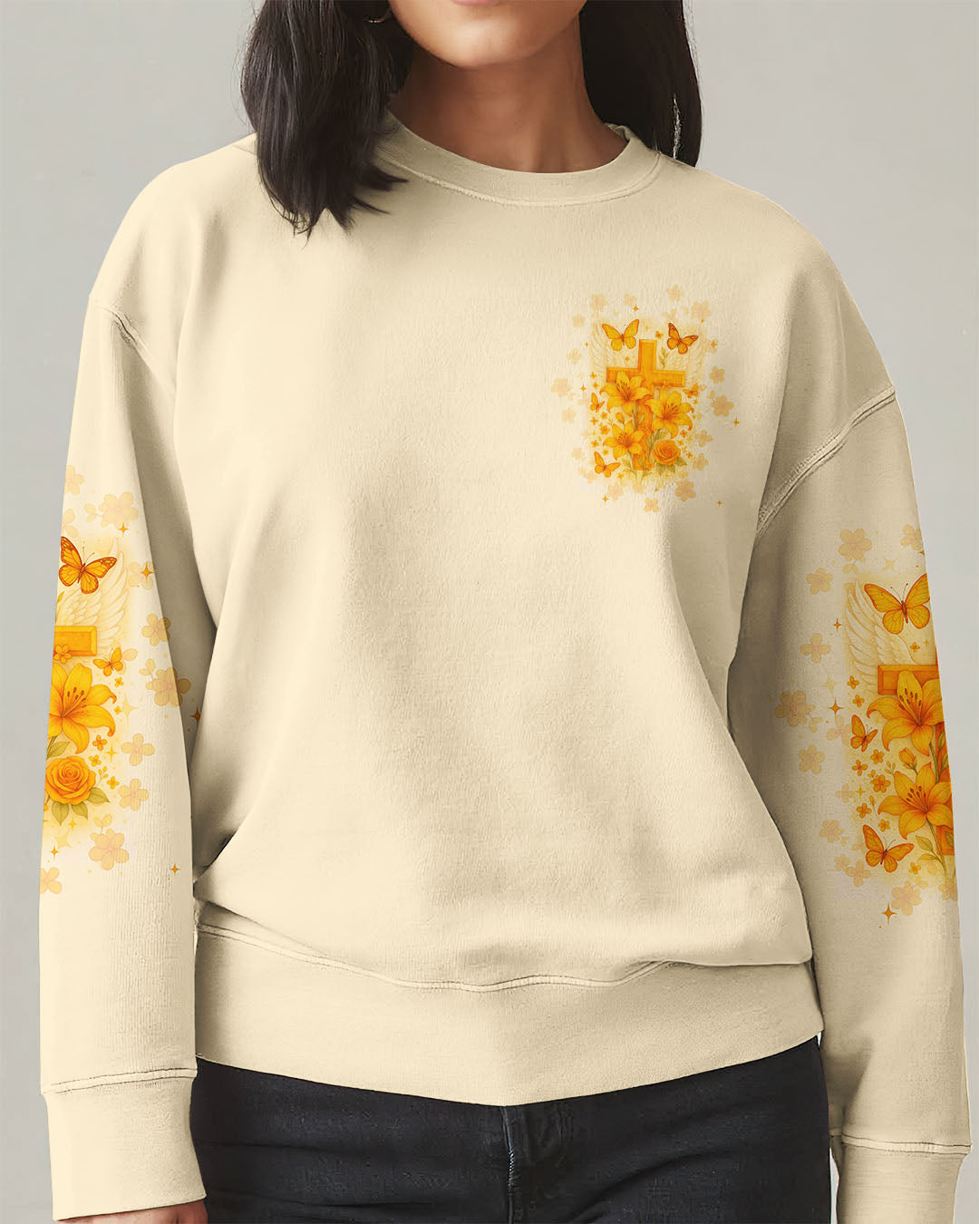 Way Maker Miracle Worker Cross Lilies Women's All Over Print Shirt - Tltw1006254
