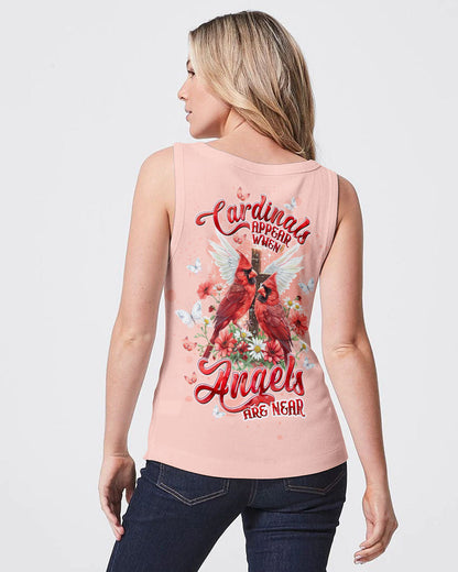 Cardinals Appear When Angels Are Near Women's All Over Print Shirt - Tltw1606253