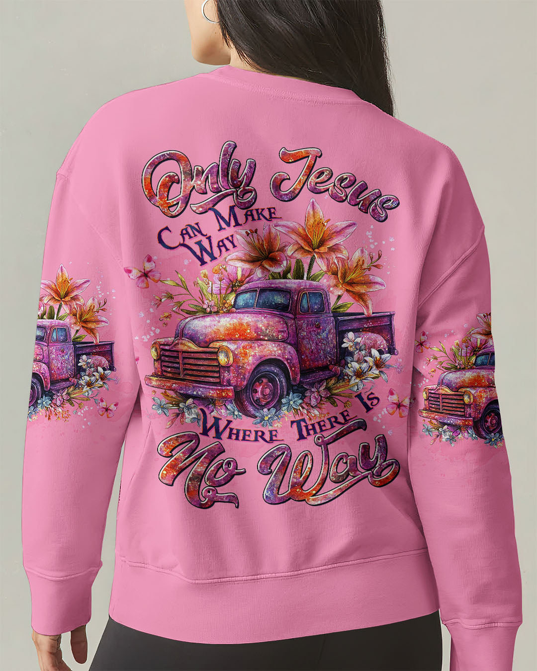 Only Jesus Can Make Way Women's All Over Print Shirt - Tltw2205252