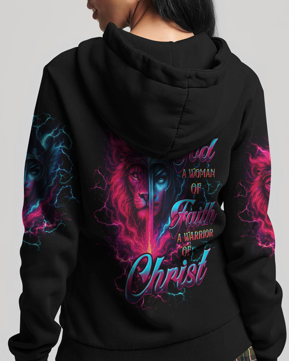 A Child Of God A Woman Of Faith Women's All Over Print Shirt -  Tltw2306253