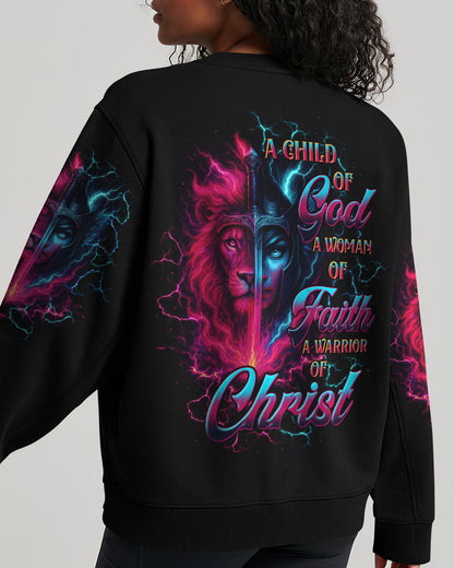 A Child Of God A Woman Of Faith Women's All Over Print Shirt -  Tltw2306253