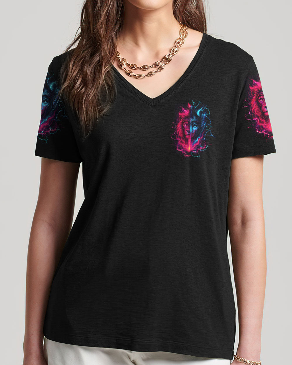 A Child Of God A Woman Of Faith Women's All Over Print Shirt -  Tltw2306253