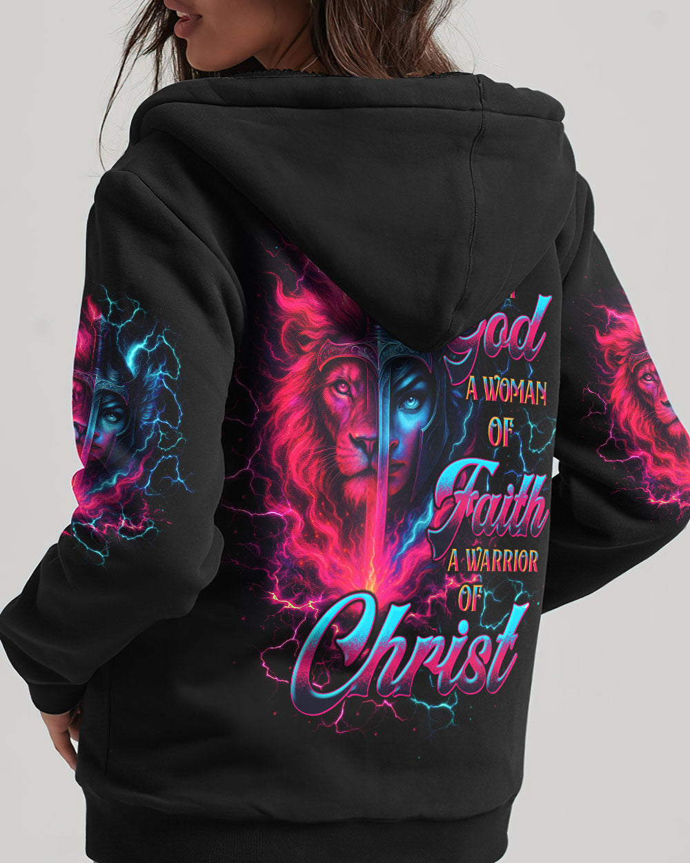 A Child Of God A Woman Of Faith Women's All Over Print Shirt -  Tltw2306253
