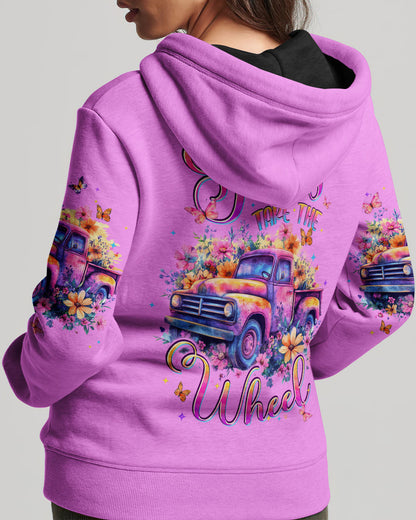 Jesus Take The Wheel Women's All Over Print Shirt - Typq0206253