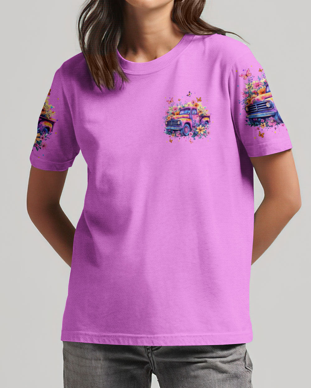 Jesus Take The Wheel Women's All Over Print Shirt - Typq0206253
