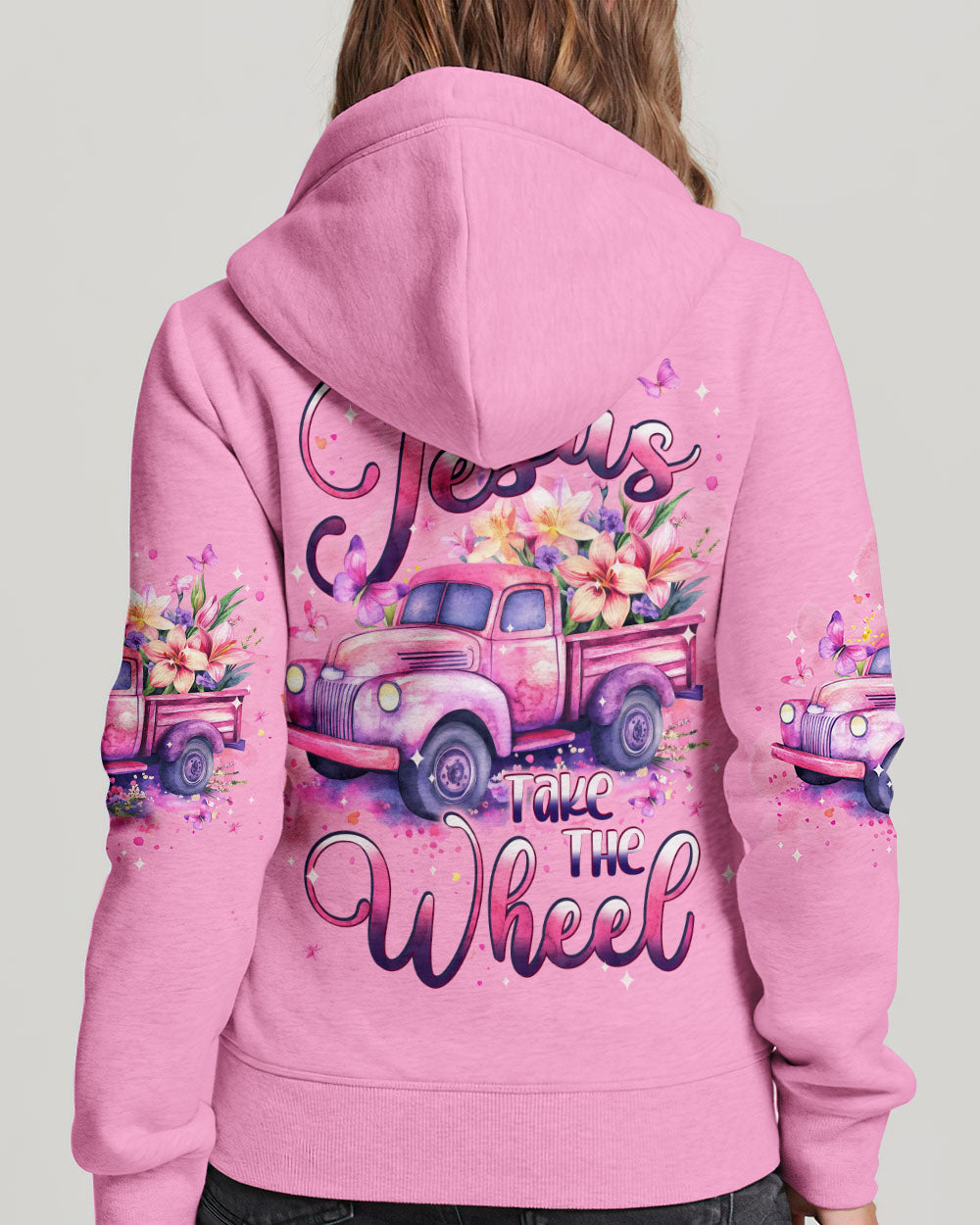 Jesus Take The Wheel Women's All Over Print Shirt - Typq1006254