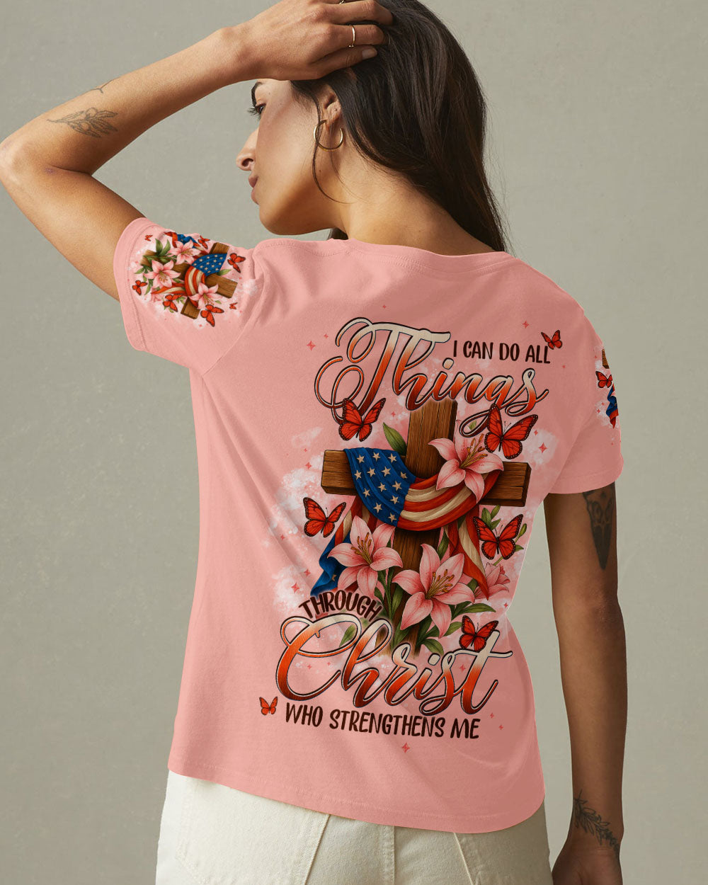 I Can Do All Things Women's All Over Print Shirt - Typq1206252