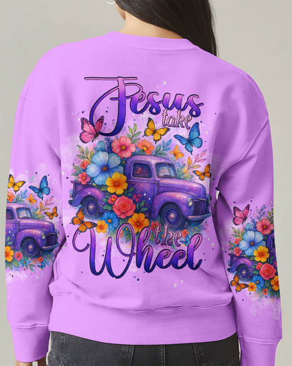 Jesus Take The Wheel Women's All Over Print Shirt - Typq1706254