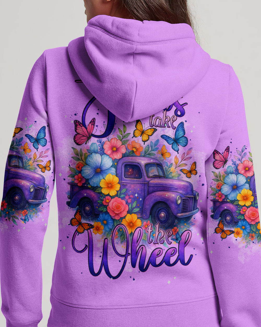 Jesus Take The Wheel Women's All Over Print Shirt - Typq1706254