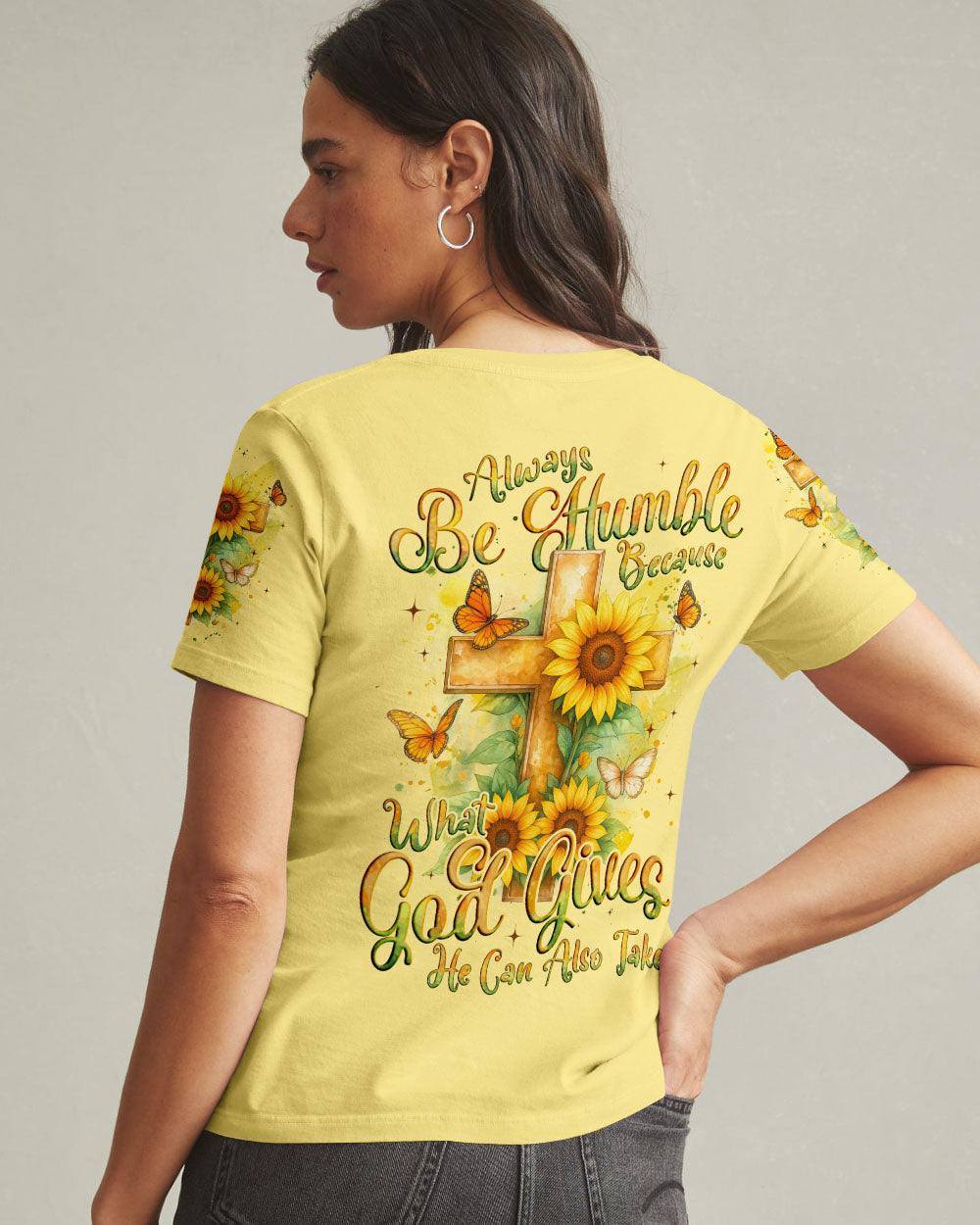 Always Be Humble Women's All Over Print Shirt - Tyqy0206254
