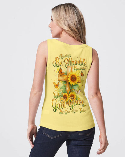 Always Be Humble Women's All Over Print Shirt - Tyqy0206254
