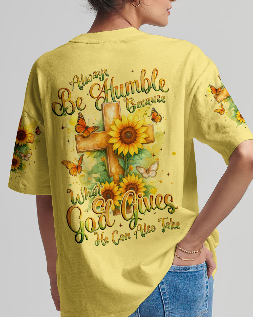 Always Be Humble Women's All Over Print Shirt - Tyqy0206254