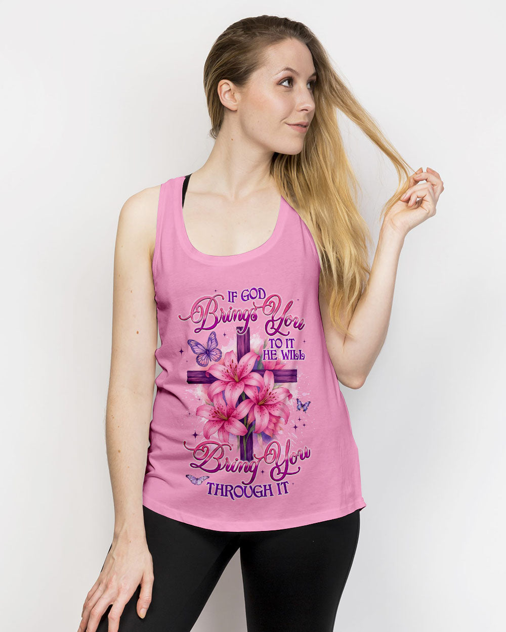 If God Brings You To It Women's All Over Print Shirt - Tyqy0406254