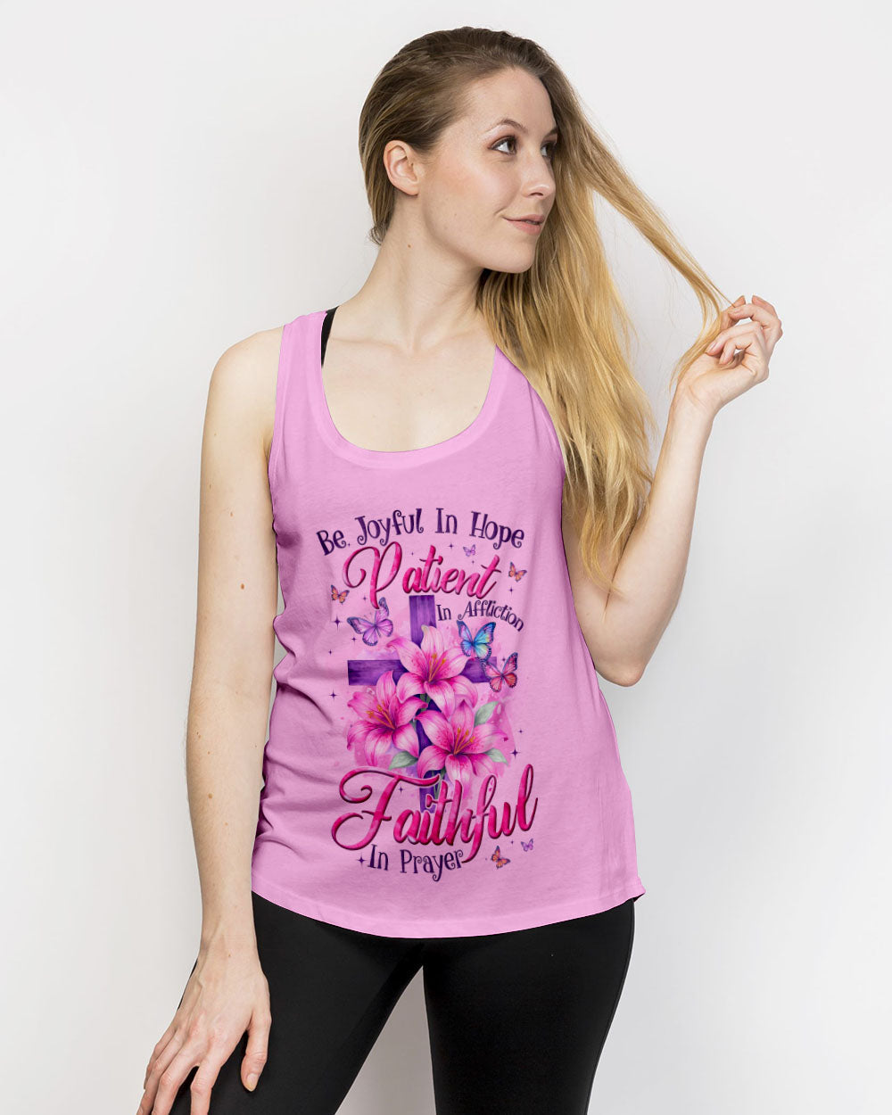 Faithful On Prayer Women's All Over Print Shirt - Tyqy0505252