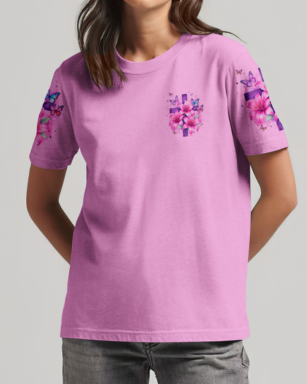 Faithful On Prayer Women's All Over Print Shirt - Tyqy0505252