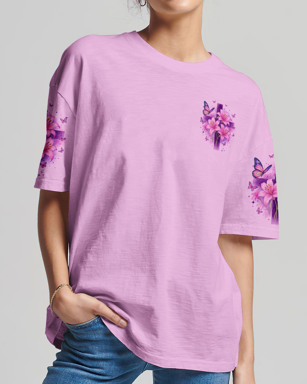 Dear God Thank You For Not Giving Up On Me Women's All Over Print Shirt - Tyqy0605251