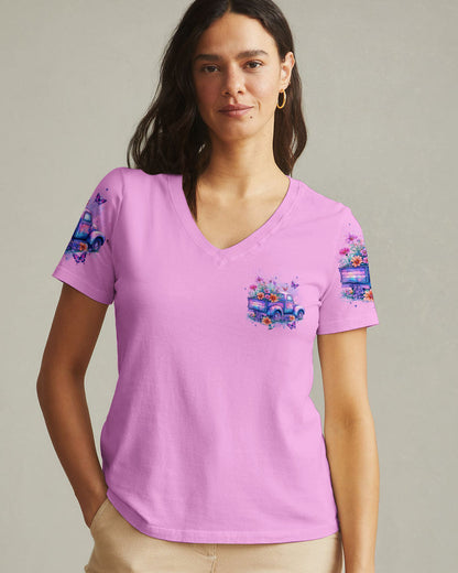 Jesus Take The Wheel Women's All Over Print Shirt - Tyqy0905254