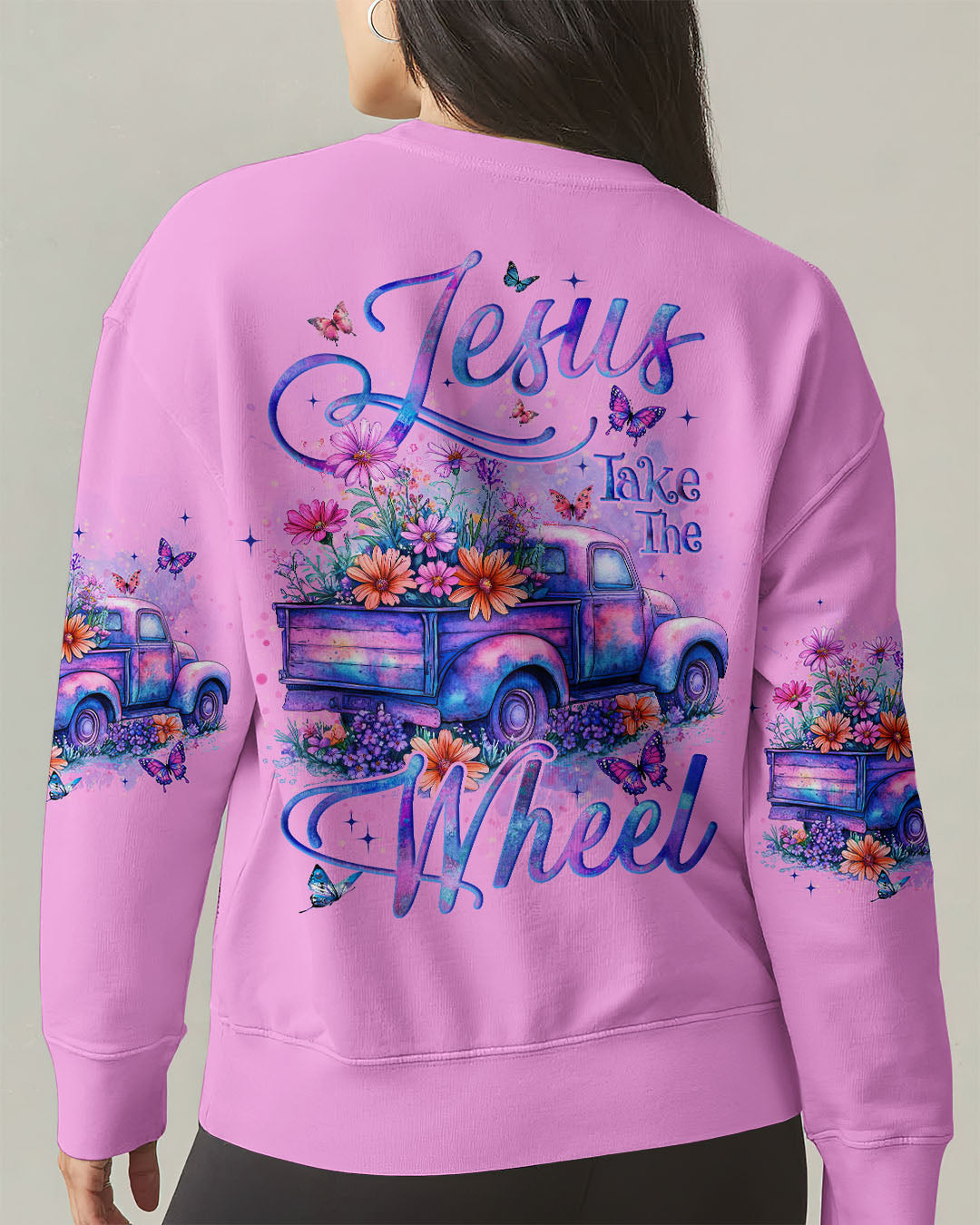 Jesus Take The Wheel Women's All Over Print Shirt - Tyqy0905254