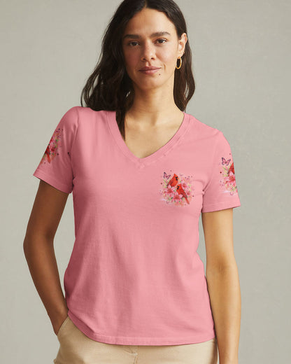 Cardinals Appear When Angels Are Near Women's All Over Print Shirt - Tyqy0906251