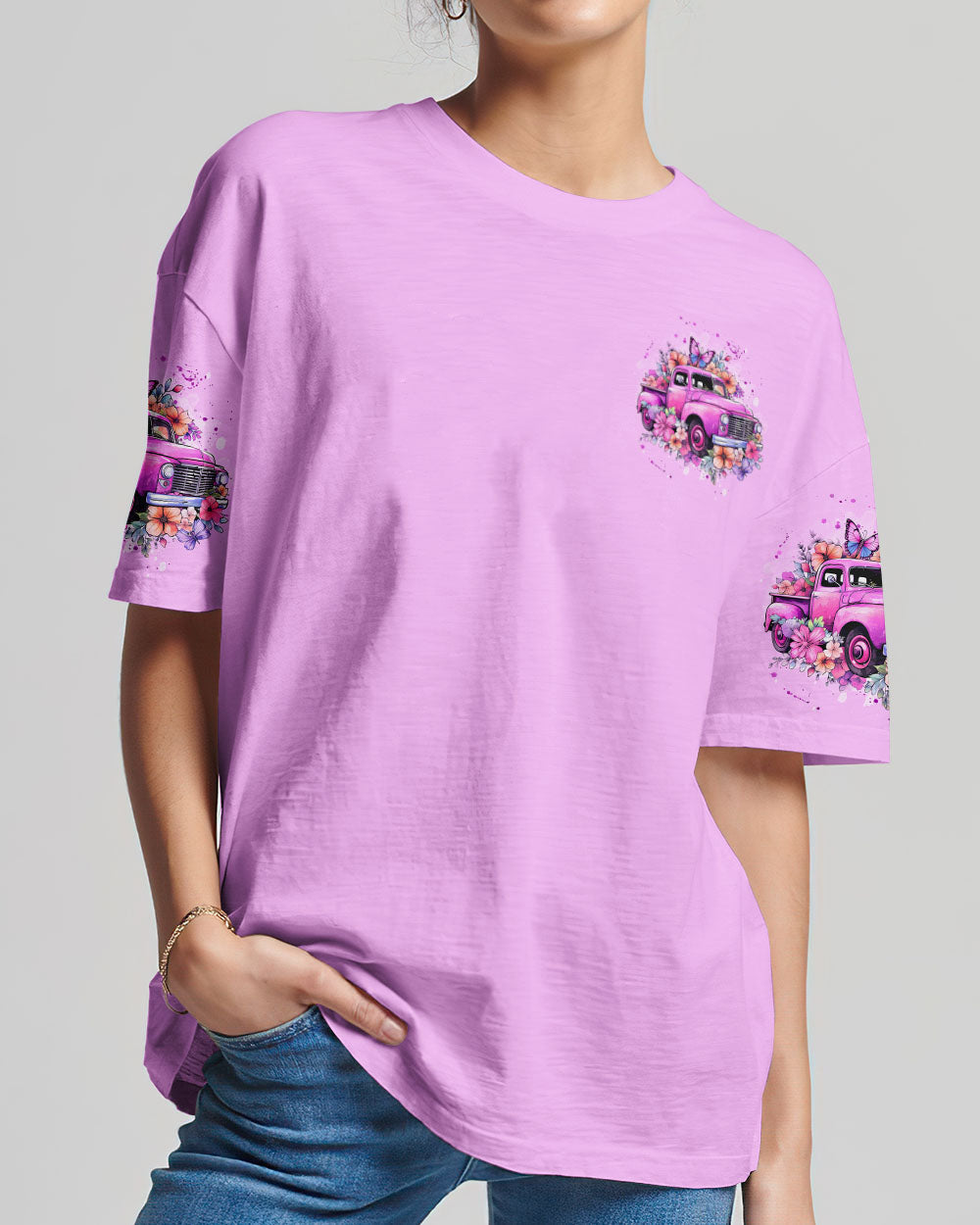 Jesus Take The Wheel Women's All Over Print Shirt - Tyqy1006252