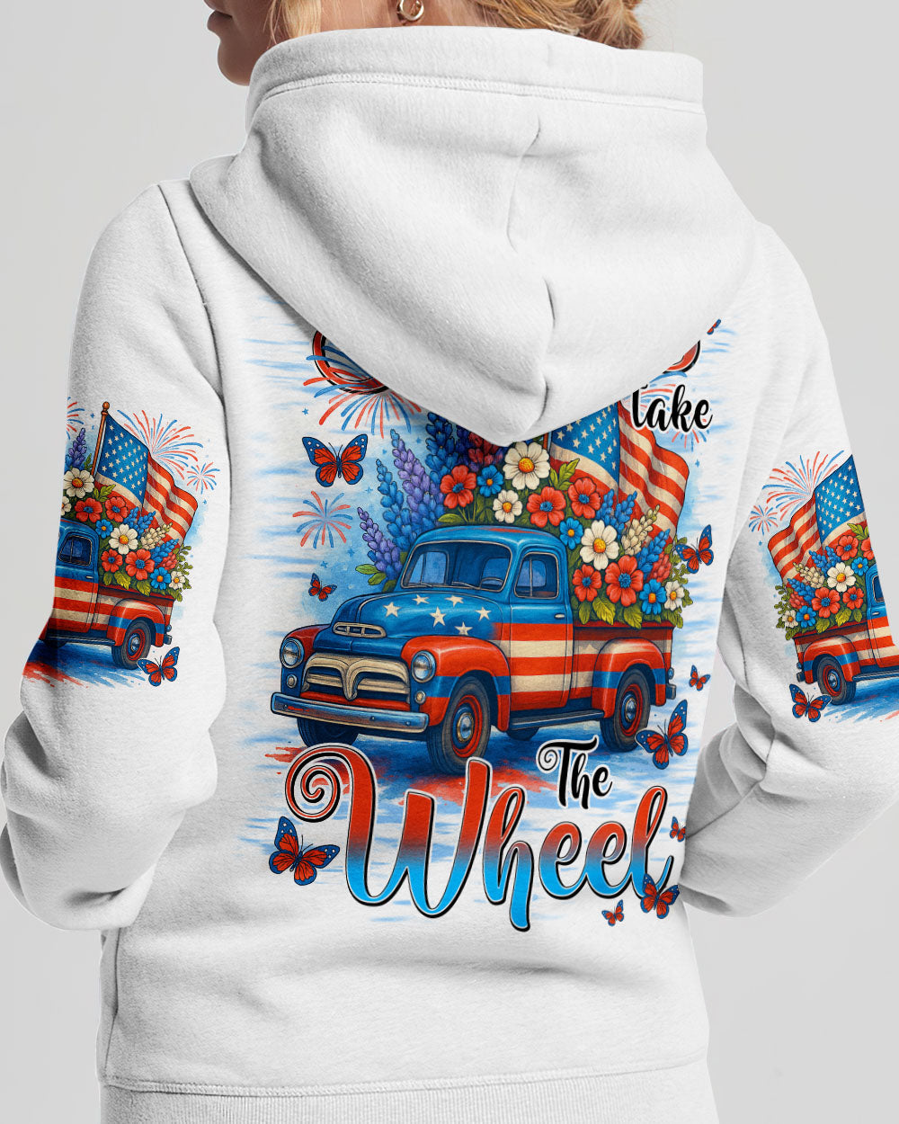 Jesus Take The Wheel Women's All Over Print Shirt - Tyqy1405254