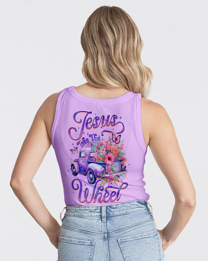 Jesus Take The Wheel Women's All Over Print Shirt - Tyqy1606253