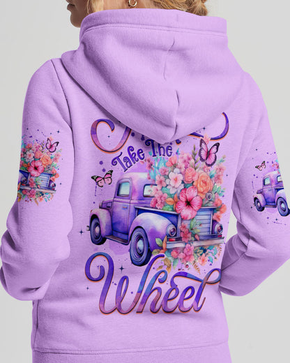 Jesus Take The Wheel Women's All Over Print Shirt - Tyqy1606253
