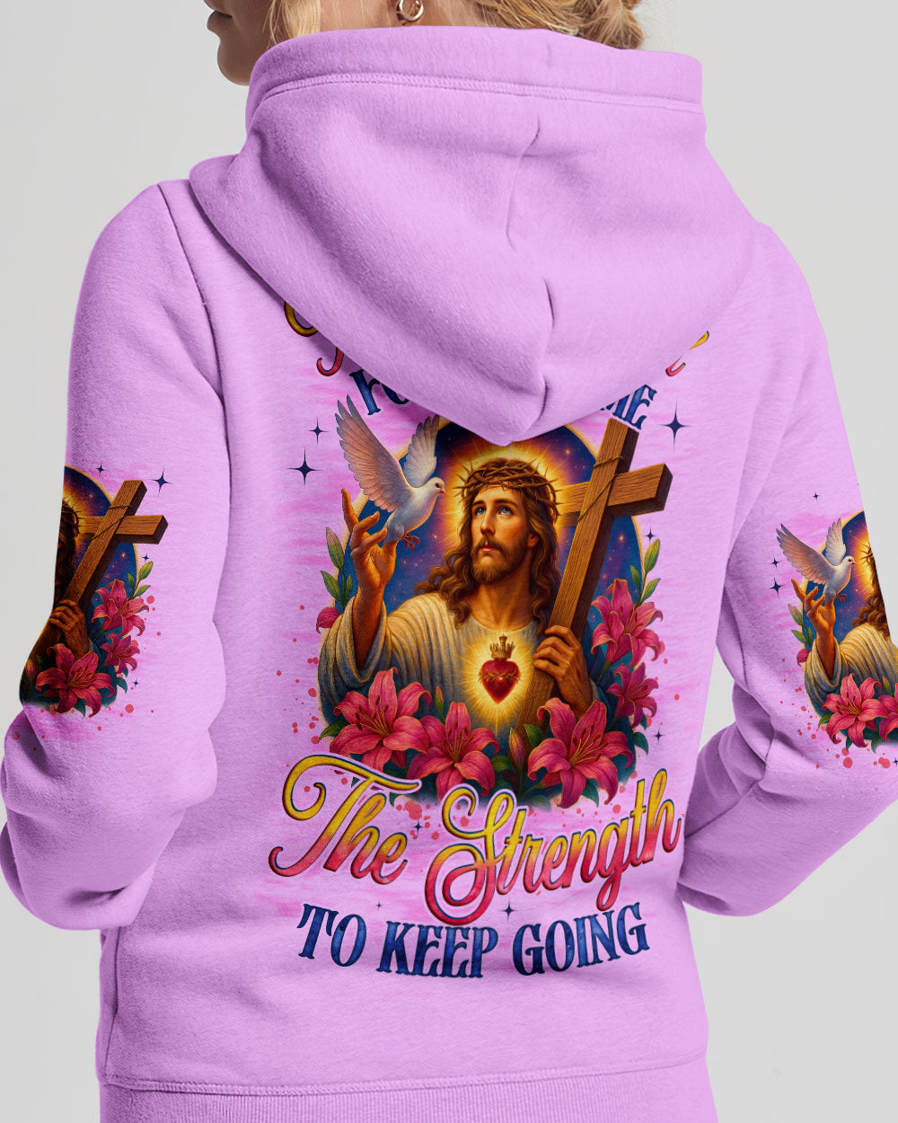 Thank You God Women's All Over Print Shirt - Tyqy1705251