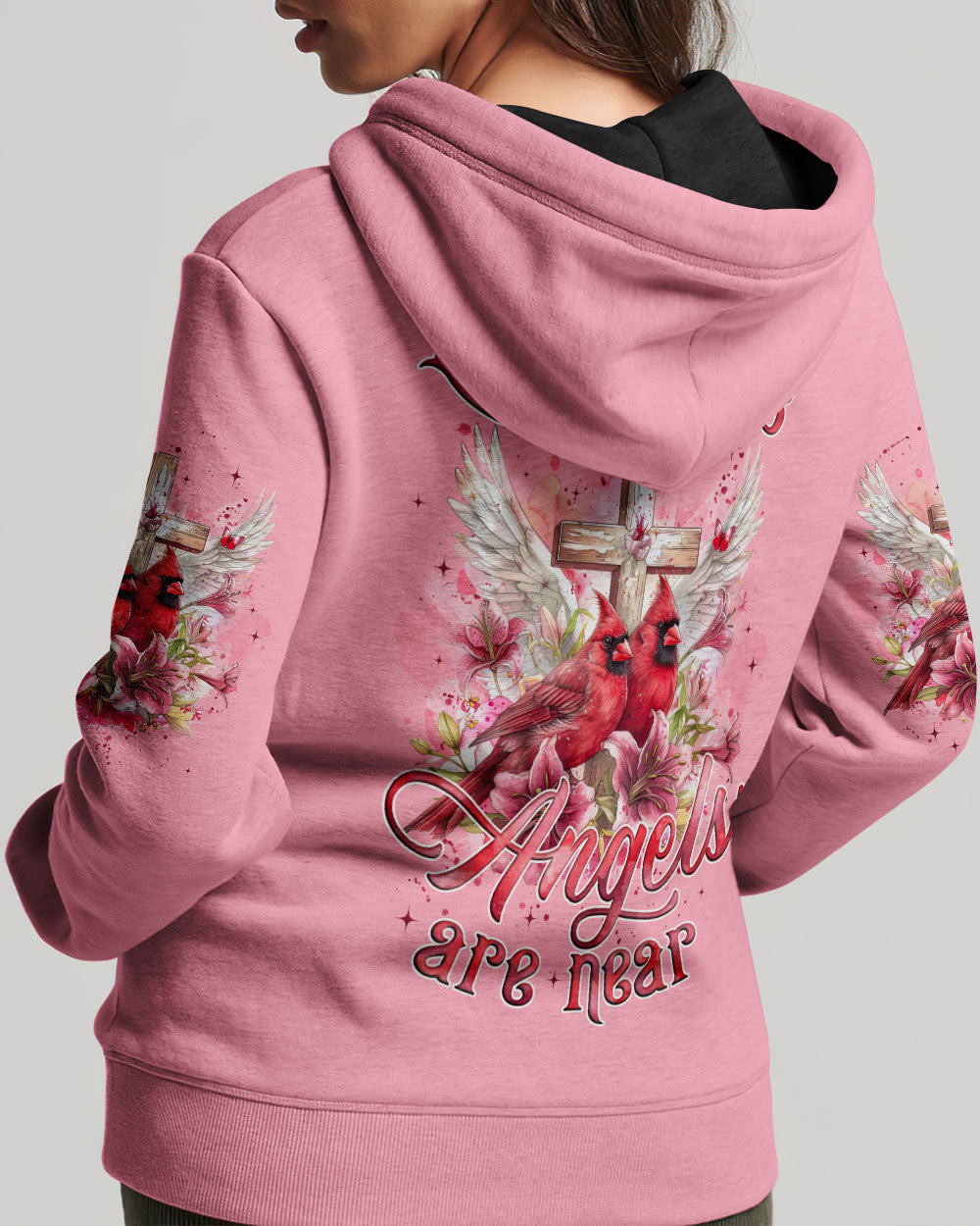Cardinals Appear When Angels Are Near Women's All Over Print Shirt - Tyqy1806257