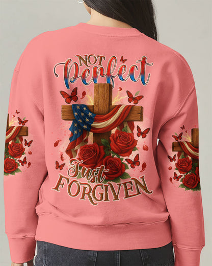 Not Perfect Just Forgiven Women's All Over Print Shirt - Tyqy2005251