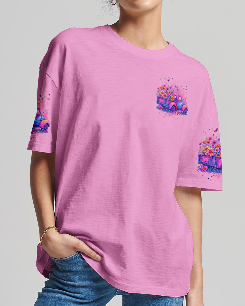 Jesus Take The Wheel Women's All Over Print Shirt - Tyqy2306251