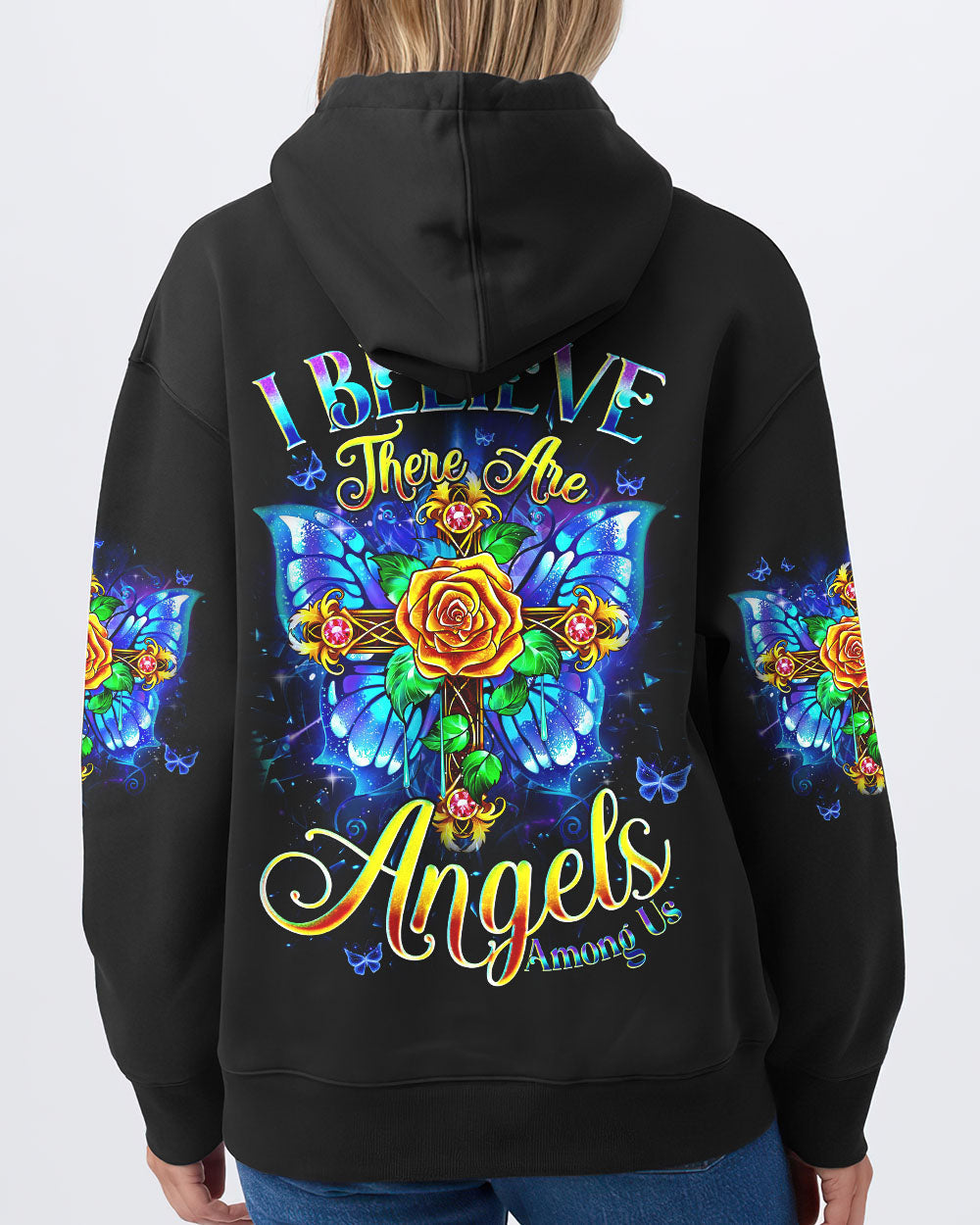 I Believe There Are Angels Among Us Women's All Over Print Shirt - Tyqy2705251