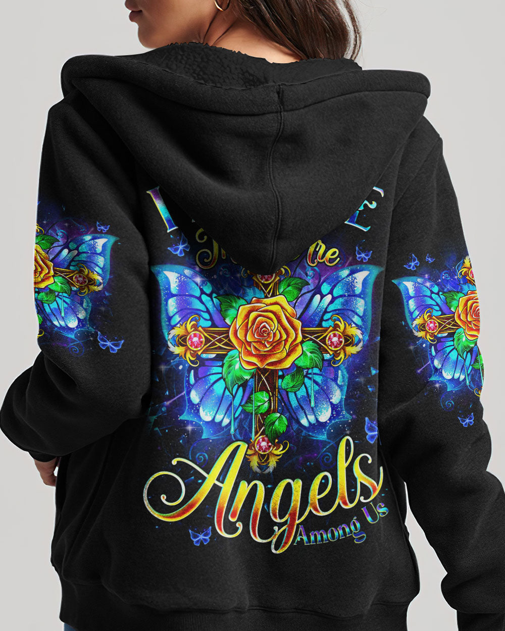I Believe There Are Angels Among Us Women's All Over Print Shirt - Tyqy2705251