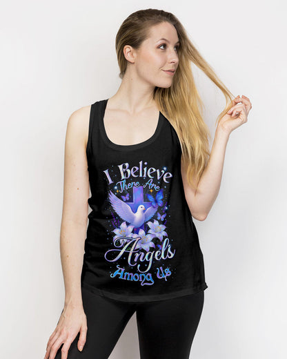 I Believe There Are Angels Among Us Dove Women's All Over Print Shirt - Tyqy2804252