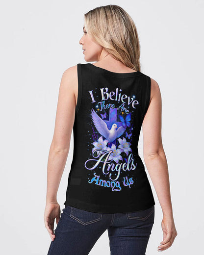 I Believe There Are Angels Among Us Dove Women's All Over Print Shirt - Tyqy2804252