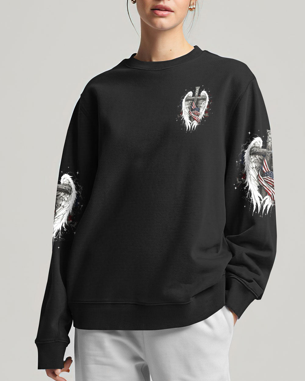Under His Wings You Will Find Refuge Women's All Over Print Shirt - Tyqy2805253