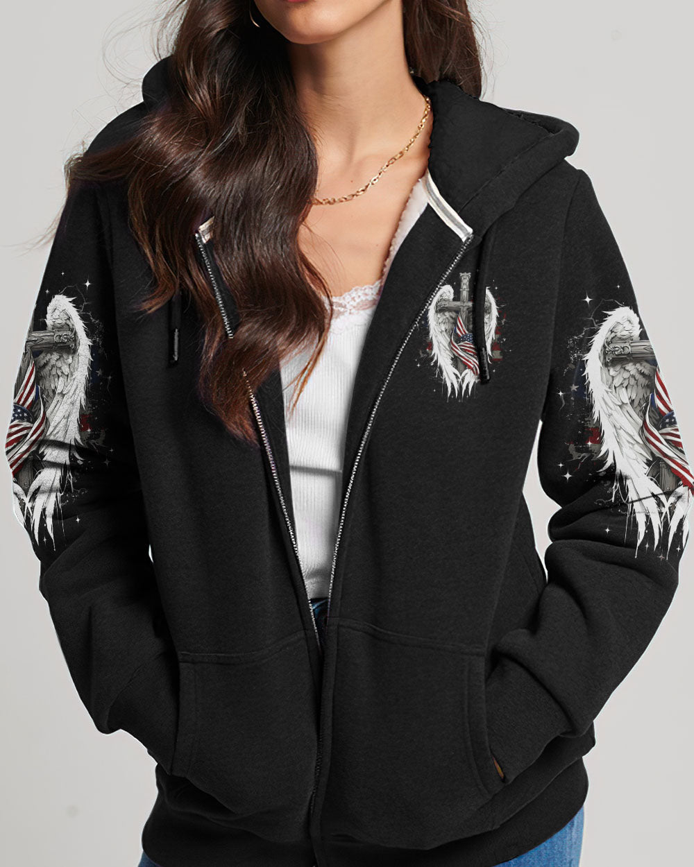 Under His Wings You Will Find Refuge Women's All Over Print Shirt - Tyqy2805253
