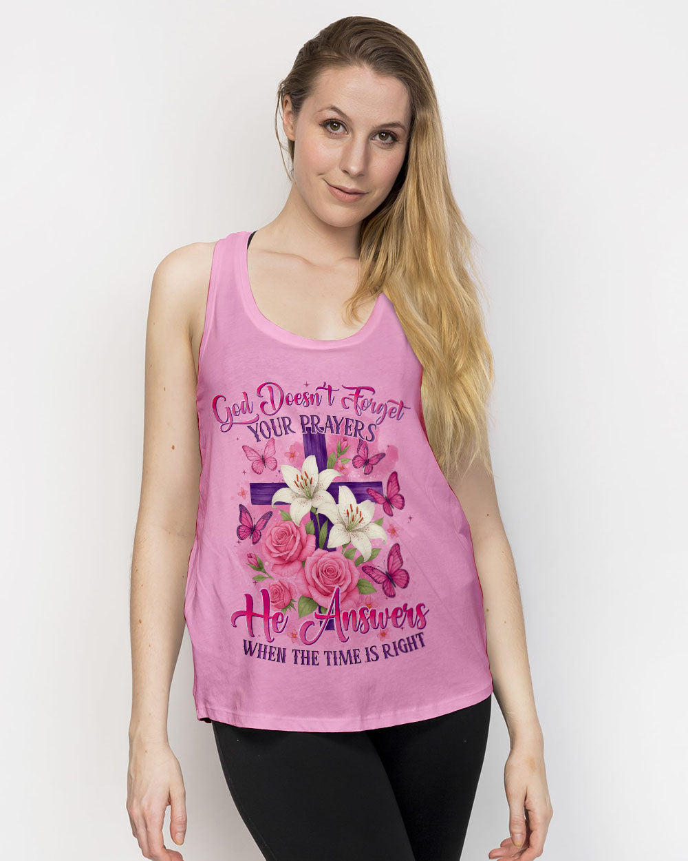 God Doesn't Forget Your Prayers Women's All Over Print Shirt - Tytd0306252
