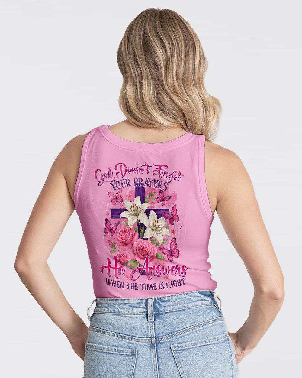 God Doesn't Forget Your Prayers Women's All Over Print Shirt - Tytd0306252