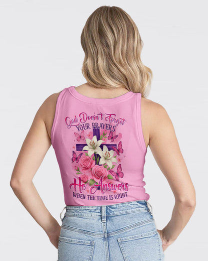 God Doesn't Forget Your Prayers Women's All Over Print Shirt - Tytd0306252