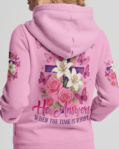 God Doesn't Forget Your Prayers Women's All Over Print Shirt - Tytd0306252