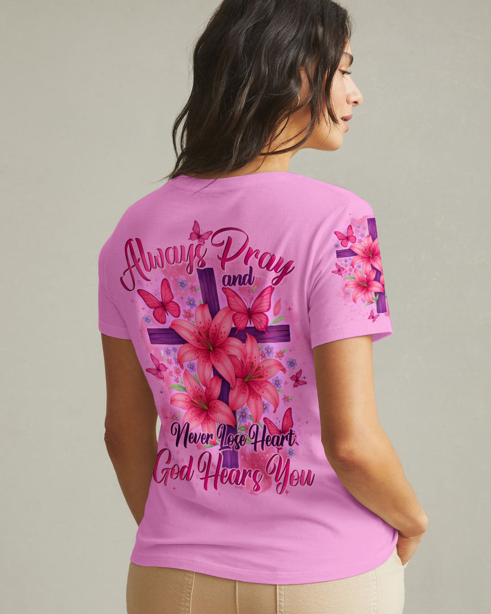 God Hears You Women's All Over Print Shirt - Tytd0406251