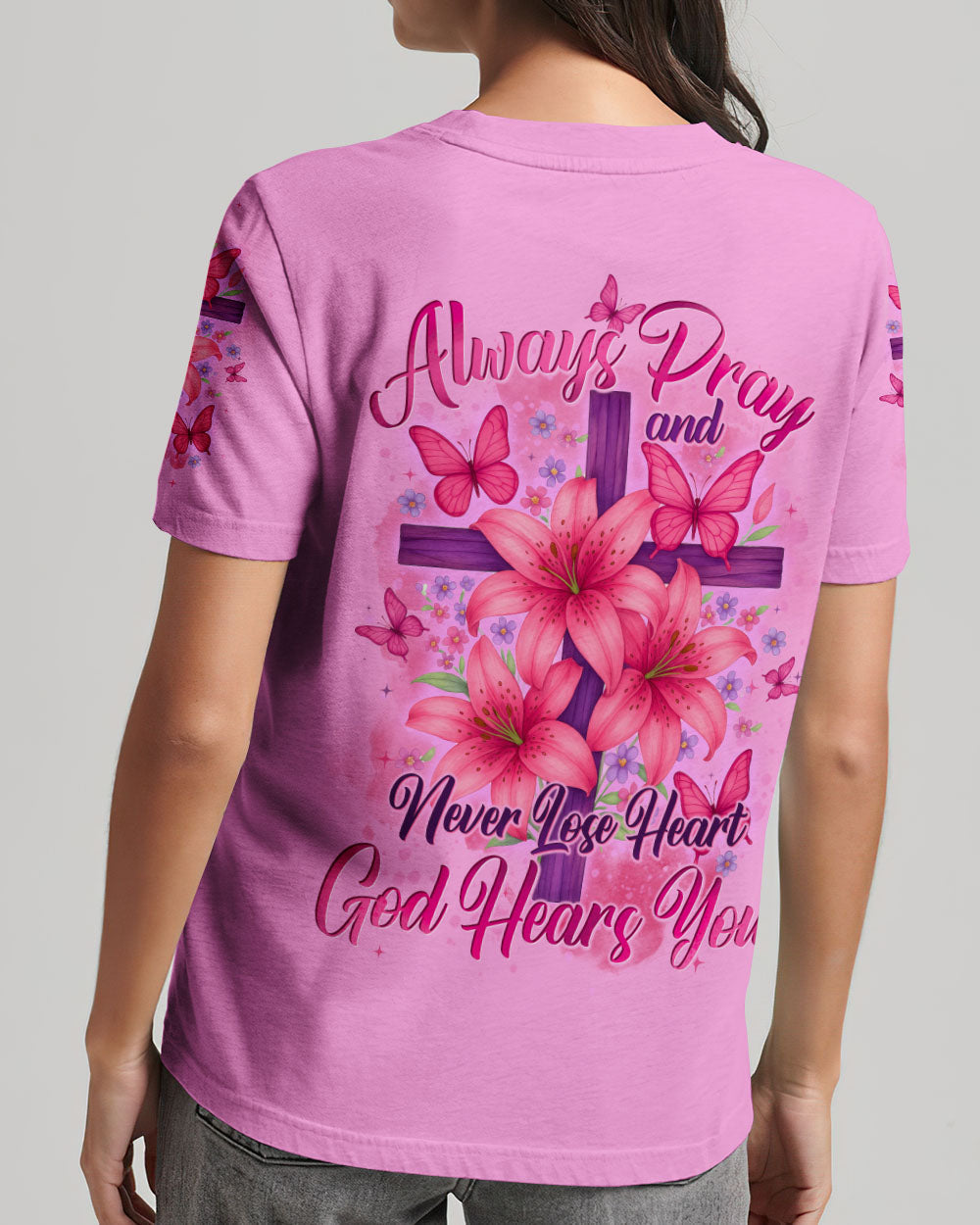 God Hears You Women's All Over Print Shirt - Tytd0406251
