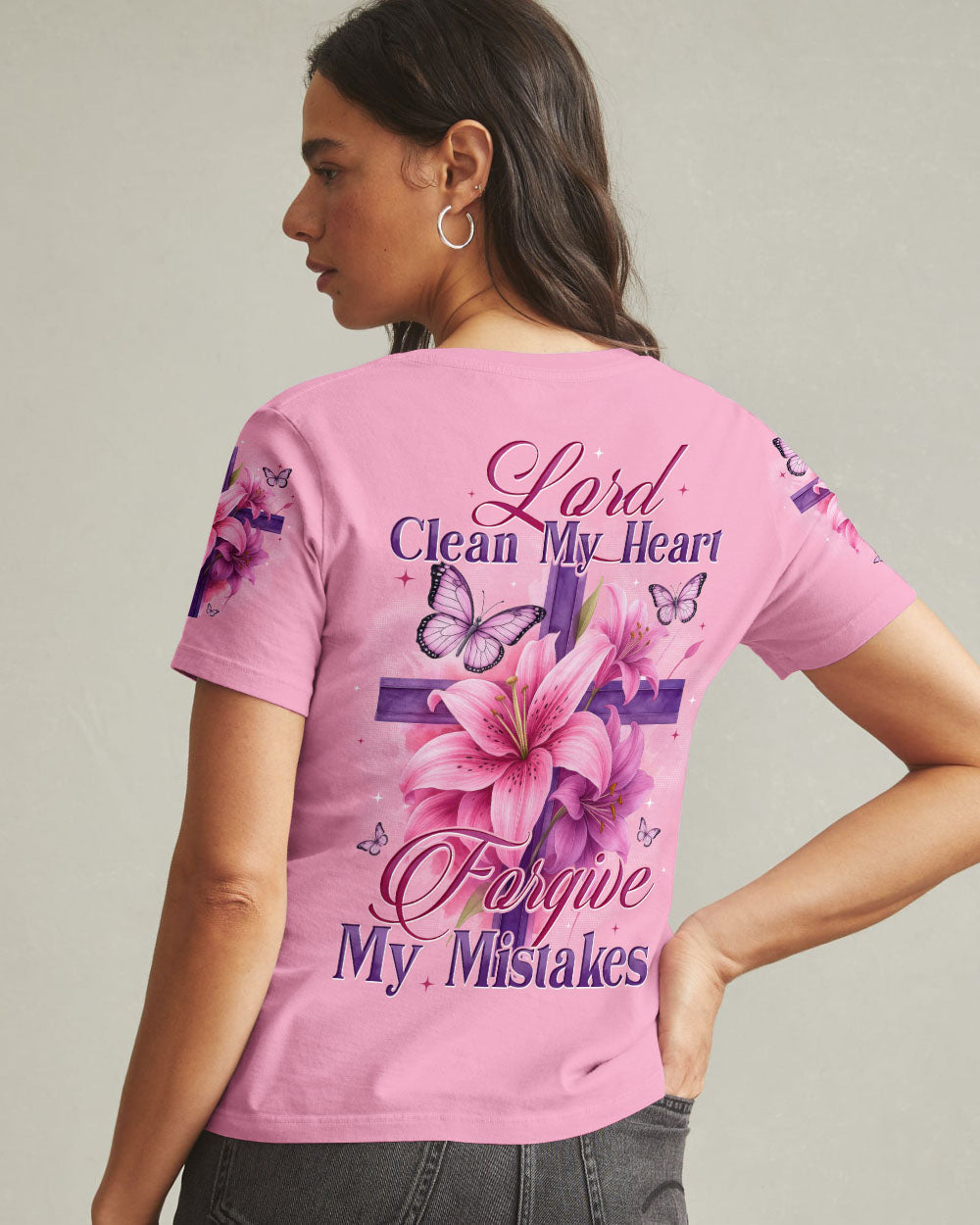 Lord Clean My Heart Women's All Over Print Shirt - Tytd0605251