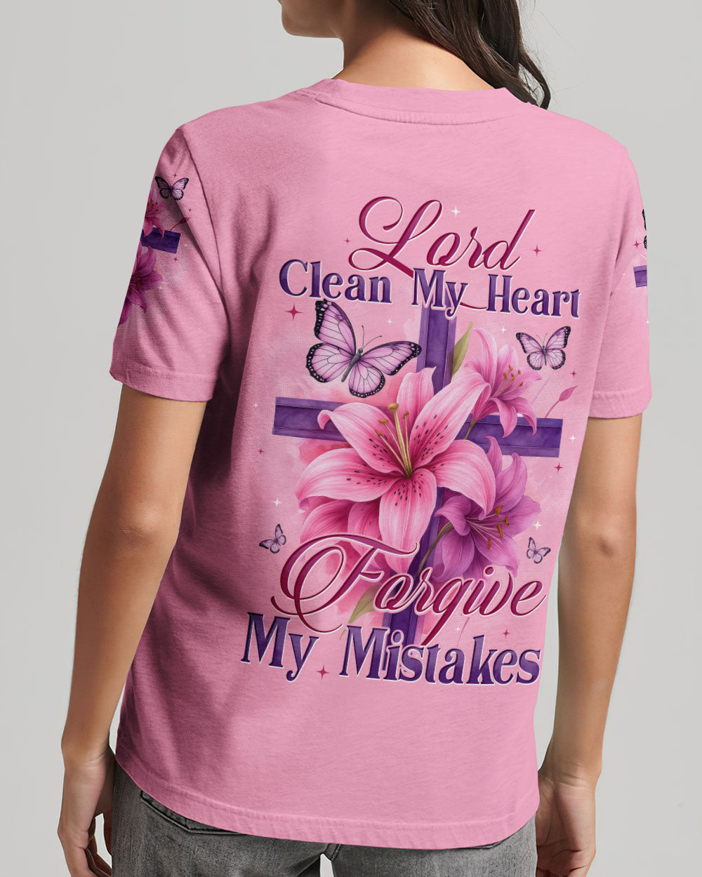 Lord Clean My Heart Women's All Over Print Shirt - Tytd0605251