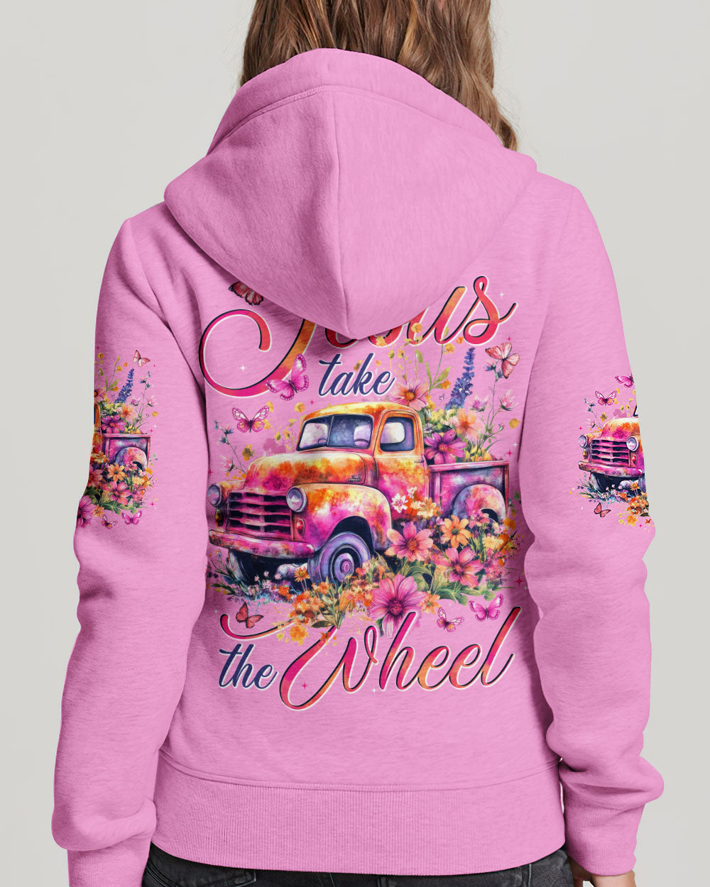 Jesus Take The Wheel Women's All Over Print Shirt - Tytd0905251